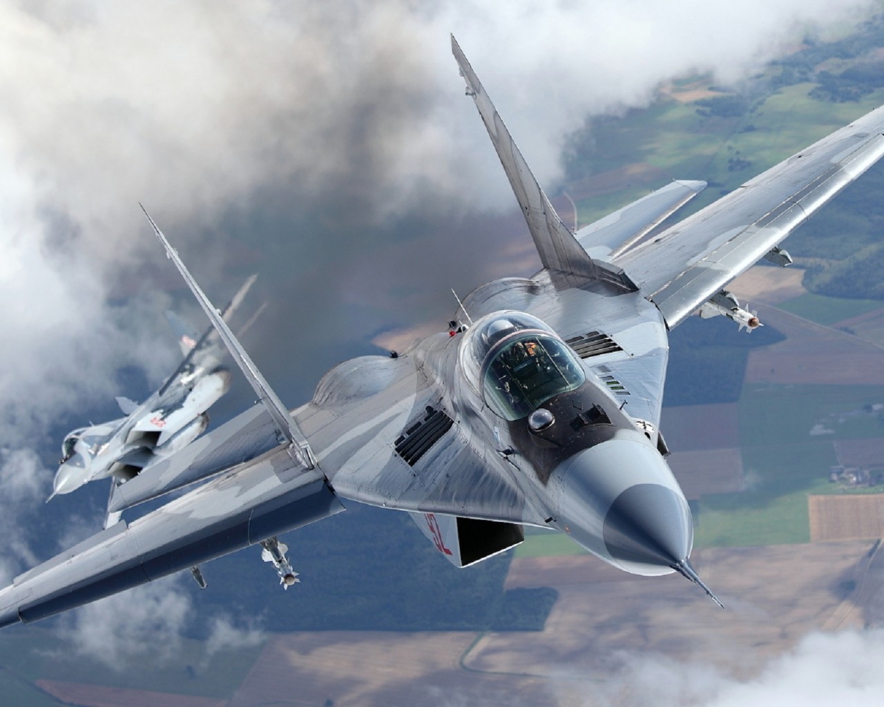 Полет на истребителе МиГ 29